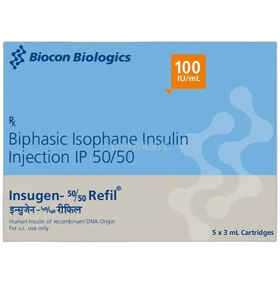 insugen 50/50 penfill 3 ml